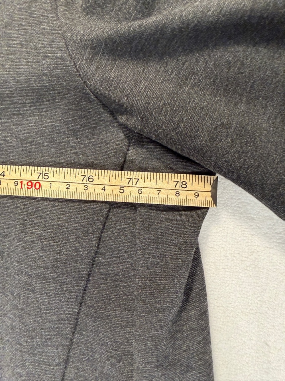 H&M Grey Long Sleeve Shift Dress Minimalist PocketWorkwear Size L - Picture 4 of 5
